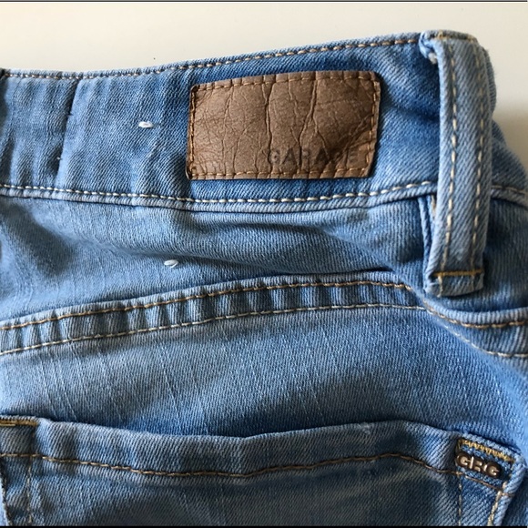 Garage light wash jeggings, size: 00 - Picture 7 of 8
